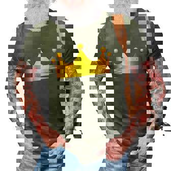 New King Crown Royalty Gift 3D Print Casual Tshirt | Mazezy