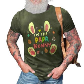 Papa Easter Matching Family Party Bunny Face Costume 3D Print Casual Tshirt | Mazezy