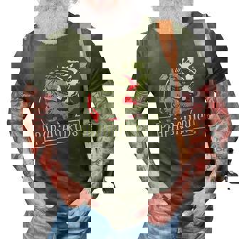 Papasaurus Fossils Dinsosaur Family Dad 3D Print Casual Tshirt | Mazezy