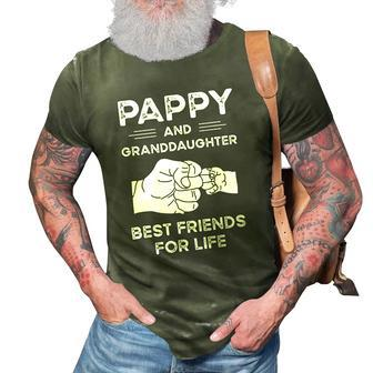 Pappy And Granddaughter Best Friends For Life Matching 3D Print Casual Tshirt