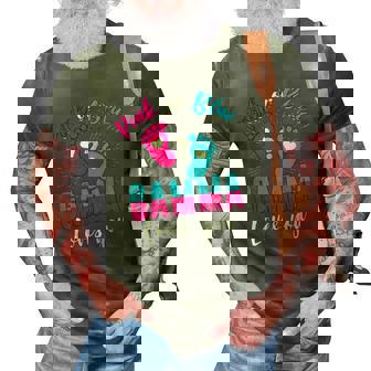 Pink Or Blue Gamma Loves You Gender Reveal Baby Party 3D Print Casual Tshirt | Mazezy