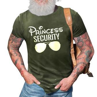 Princess Security Perfect Gifts For Dad 3D Print Casual Tshirt | Mazezy