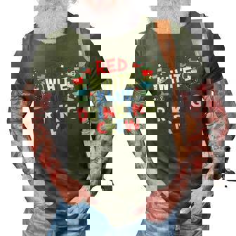 Red White And Blue Drinking Crew 4Th Of July Drink Party 3D Print Casual Tshirt | Seseable CA