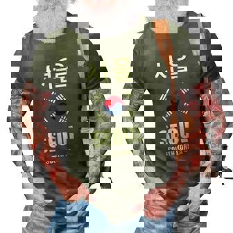 Seoul Kpop Korean Pop South Korea Gift 3D Print Casual Tshirt | Mazezy