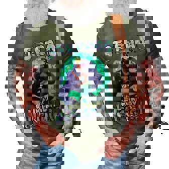 Stepdad Of The Birthday Mermaid Matching Family Party 3D Print Casual Tshirt - Seseable