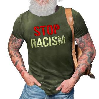Stop Racism Human Rights Racism 3D Print Casual Tshirt | Mazezy CA