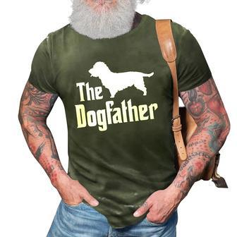 The Dogfather - Funny Dog Gift Funny Glen Of Imaal Terrier 3D Print Casual Tshirt | Mazezy