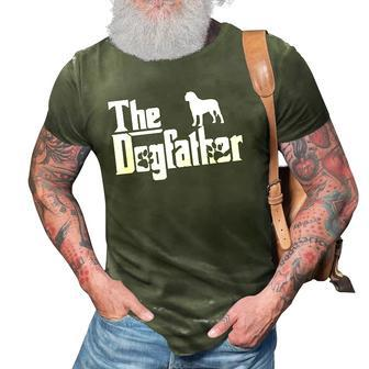 The Dogfather Neapolitan Mastiff Funny Dog Owner 3D Print Casual Tshirt | Mazezy