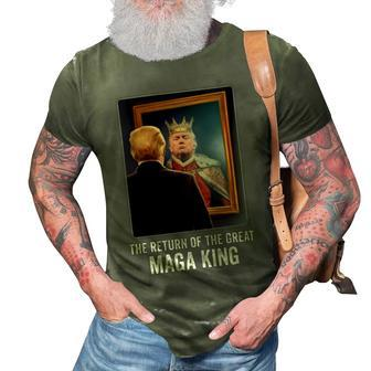 The Return Of The Great Maga King 3D Print Casual Tshirt - Monsterry UK