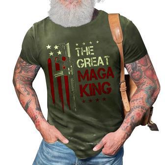 The Return Of The Great Ultra Maga King 3D Print Casual Tshirt - Monsterry AU