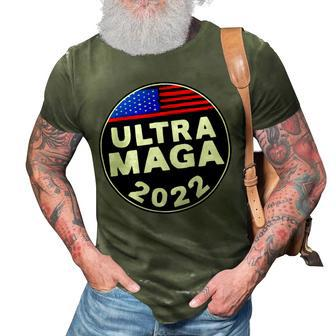 Ultra Maga Donald Trump Joe Biden America 3D Print Casual Tshirt - Monsterry