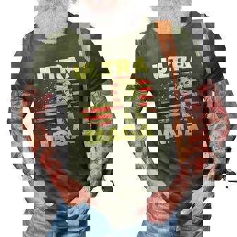 Ultra Maga Proud Ultra-Maga Usa Flag 3D Print Casual Tshirt | Mazezy