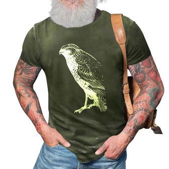 Womens Bird Falcon Bird Of Prey 3D Print Casual Tshirt | Mazezy