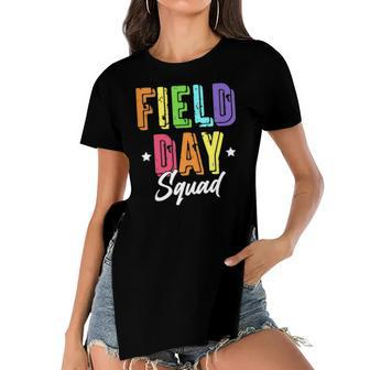 Field Day 2022 Field Squad Kids Boys Girls Students Women's Short Sleeves T-shirt With Hem Split | Mazezy