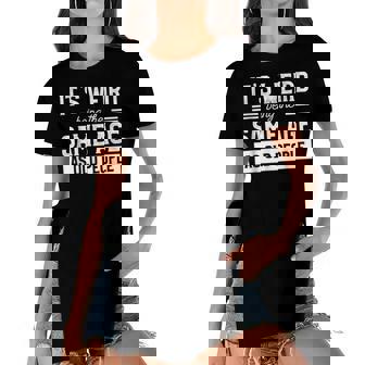 Its Weird Being The Same Age As Old People V13 Women's Short Sleeves T-shirt With Hem Split | Seseable CA