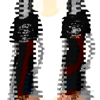 Not All Angels Have Wings Some Have Stethoscope Nurse Outfit Women's Short Sleeves T-shirt With Hem Split | Mazezy