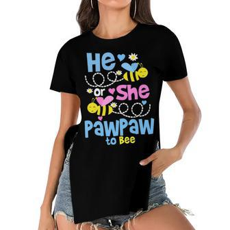Pawpaw Grandpa Gift He Or She Pawpaw To Bee Women's Short Sleeves T-shirt With Hem Split - Seseable
