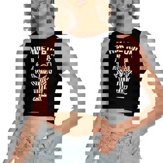 Home Run Football Referee Saying Sarcastic Women's Crop Top Tank Top | Mazezy