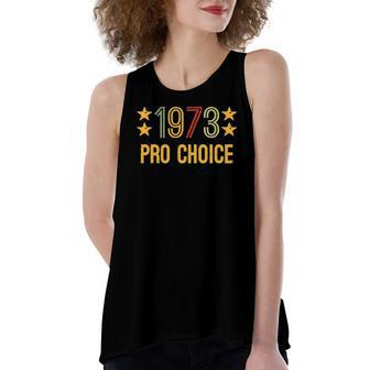 1973 Pro Choice And Vintage Rights Women's Loose Tank Top | Mazezy