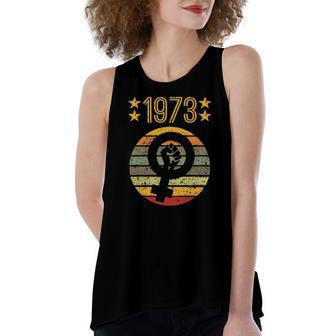1973 Rights Feminist Vintage Pro Choice Women's Loose Tank Top | Mazezy