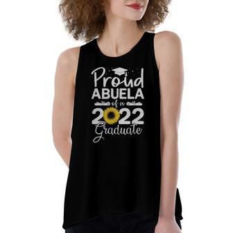 Abuela Of A 2022 Graduate Sunflower Graphic Graduation Women's Loose Tank Top | Mazezy