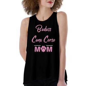 Badass Cane Corso Mom Dog Lover Women's Loose Tank Top | Mazezy AU