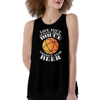 Beer & Bocce Ball Beer Lover Women's Loose Tank Top | Mazezy