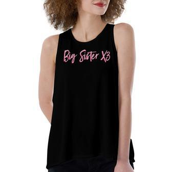 Big Sister X3 Sister Sibling Women's Loose Tank Top | Mazezy