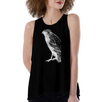 Bird Falcon Bird Of Prey Women's Loose Tank Top | Mazezy