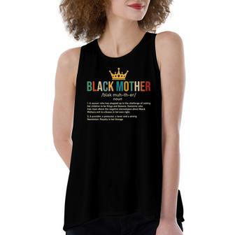Black Mother African Americans Black Women's Loose Tank Top | Mazezy