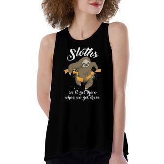 Cool Animal Clothes For Lazy Sloth Women's Loose Tank Top | Mazezy