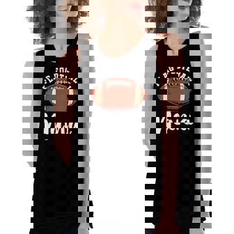 Flag Football Nana Matching Matching Football Women's Loose Tank Top | Mazezy