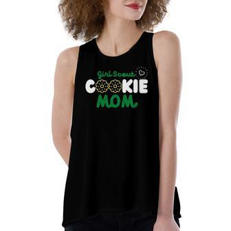 Girl Scout Cute Cookie Mom Women's Loose Tank Top | Mazezy