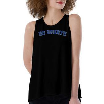 Go Sports Sarcastic Football Lover Women's Loose Tank Top | Mazezy