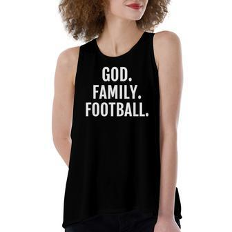 God Football For And Women's Loose Tank Top | Mazezy