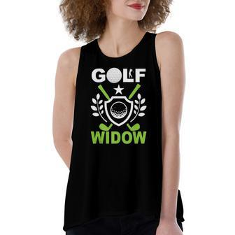 Golf Widow Wife Golfing Ladies Golfer Women's Loose Tank Top | Mazezy