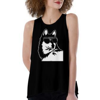 Great For Christmas Very Cool Alaskan Klee Kai Women's Loose Tank Top | Mazezy