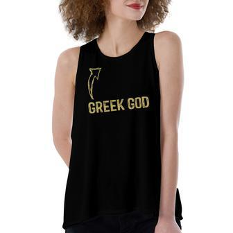 Greek God Halloween Costume Adult Humor Women's Loose Tank Top | Mazezy