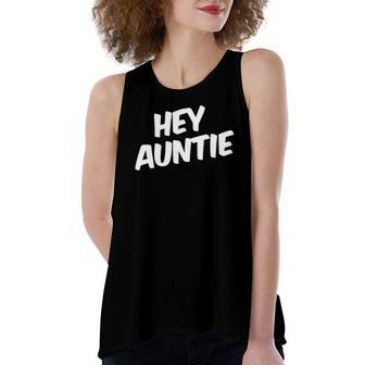 Hey Auntie Matching Women's Loose Tank Top | Mazezy