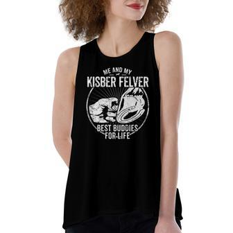Kisber Felver Horse Owner Rider Equestrian Horseman Women's Loose Tank Top | Mazezy