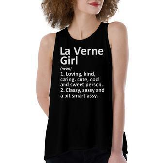 La Verne Girl Ca California City Home Roots Women's Loose Tank Top | Mazezy