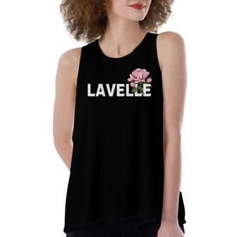 Lavelle And Rose Flower Raglan Baseball Tee Women's Loose Tank Top | Mazezy