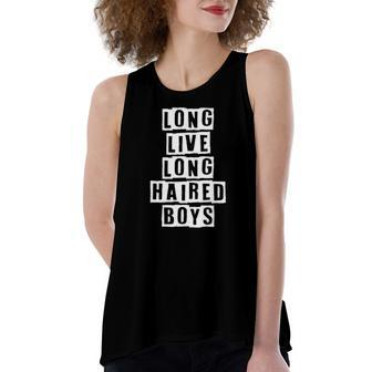 Long Live Long Haired Boys Youth Toddler Boy Women's Loose Tank Top | Mazezy