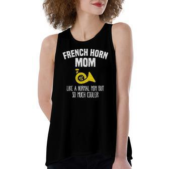 Marching Band French Horn Mom Women's Loose Tank Top | Mazezy