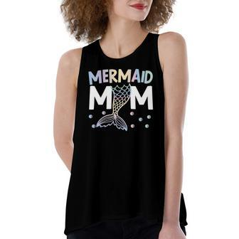Mermaid Mom Mermaid Vibes Folklore Underwater Women's Loose Tank Top | Mazezy