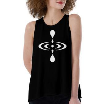 Mindfulness Present Moment Here And Now Symbol Women's Loose Tank Top | Mazezy
