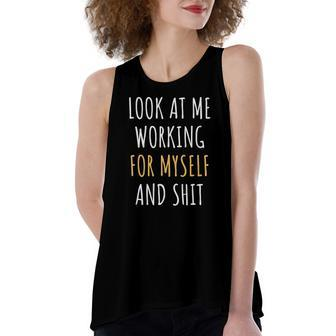 New Entrepreneur First Time Business Owner Women's Loose Tank Top | Mazezy