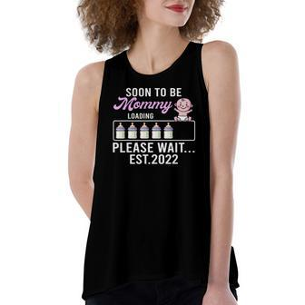 New Mom Pregnancy Announcement Soon To Be Mommy Women's Loose Tank Top | Mazezy