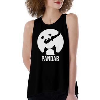 Pandab Dabbing Panda Women's Loose Tank Top | Mazezy