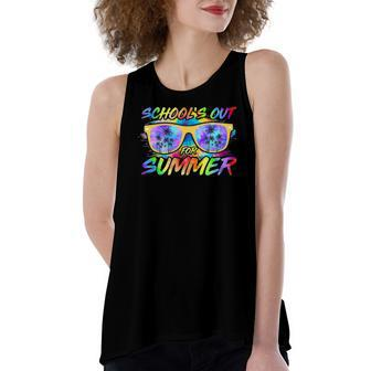 Schools Out For Summer Teachers Students Last Day Of School Women's Loose Tank Top | Mazezy CA